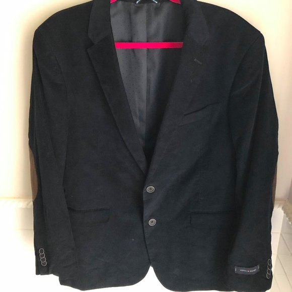 New Tommy Hilfiger Corduroy Sport Jacket navy Blue